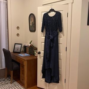 Formal size 14 Arianna Pappell dress. Navy Blue.